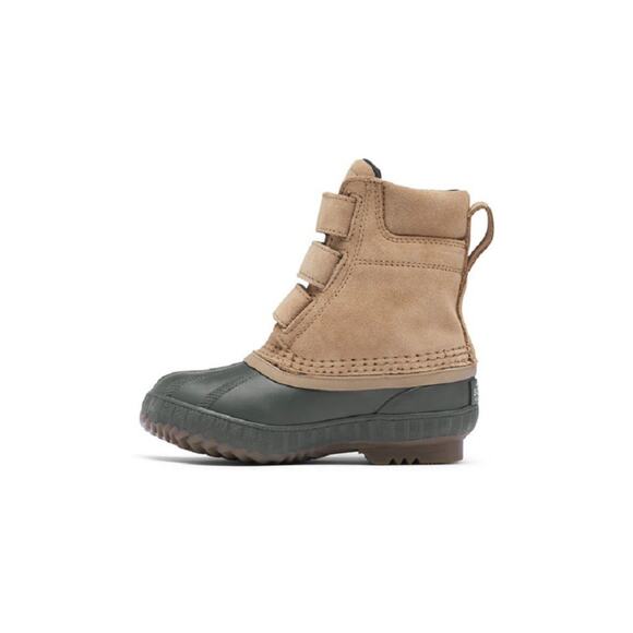 Sorel Children's Cheyanne II Strap Khaki Waterproof Boots SZ 8 Weather-Resistant - Picture 2 of 8